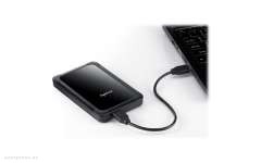 Внешний жесткий диск (HDD) Apacer Apacer 2 TB USB 3.1 Portable Hard Drive AC532 Black Shockproof (AP2TBAC532B-1) 