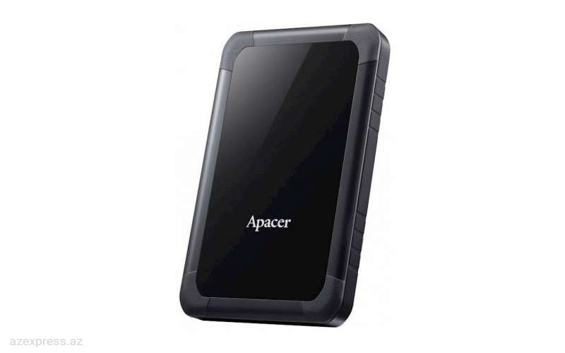 Внешний жесткий диск (HDD) Apacer Apacer 2 TB USB 3.1 Portable Hard Drive AC532 Black Shockproof (AP2TBAC532B-1)  Bakıda