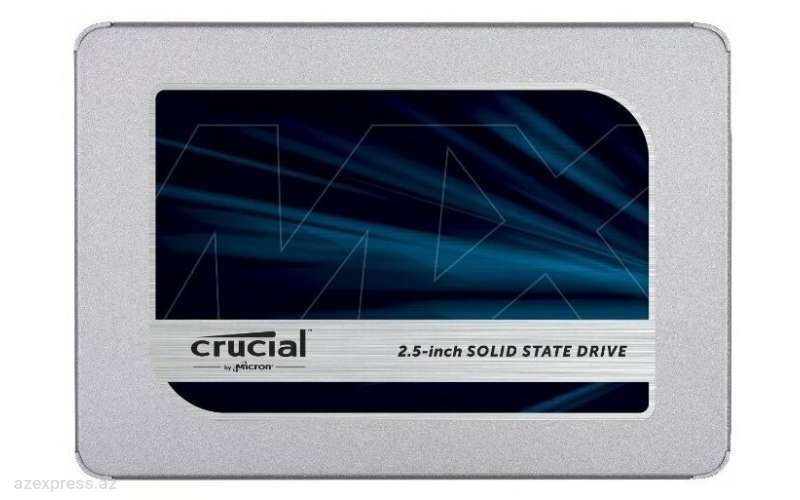 Твердотельный накопитель (SSD) CRUCIAL MX500 3D NAND SATA  240GB (CT1000MX500SSD1)  Bakıda
