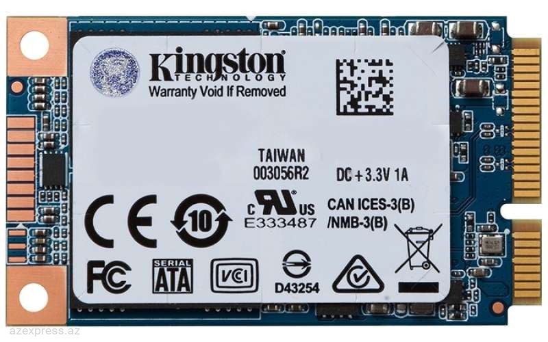 Твердотельный накопитель (SSD) Kingston 120GB SSDNow UV500 mSATA (SUV500MS/120G)  Bakıda