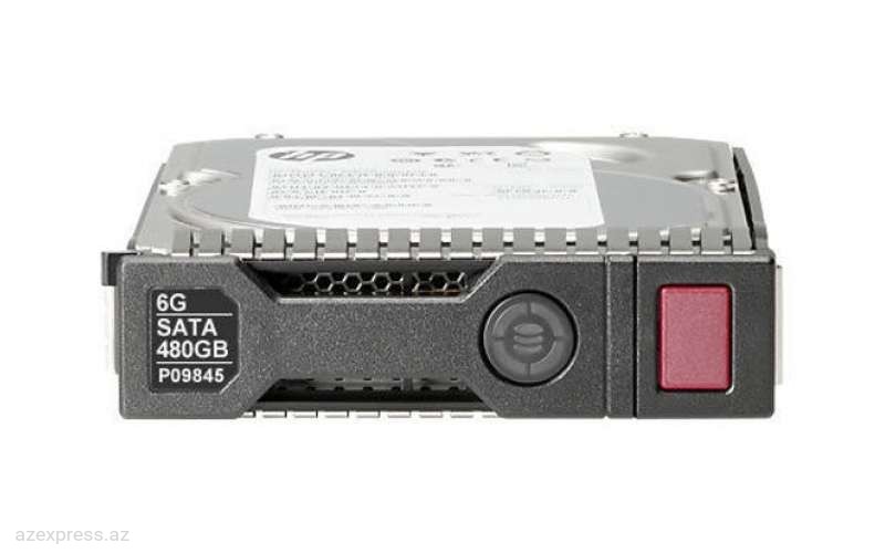Твердотельный накопитель (SSD) HPE 480GB SATA 6G Read Intensive LFF 3.5" SCC (P09687-B21)  Bakıda